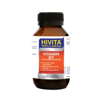 HiVita Wellness Vitamin D3 (Plant Based Sunshine) 90vc